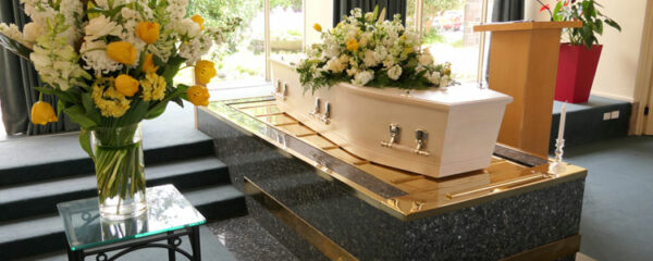 fleurs pour un enterrement